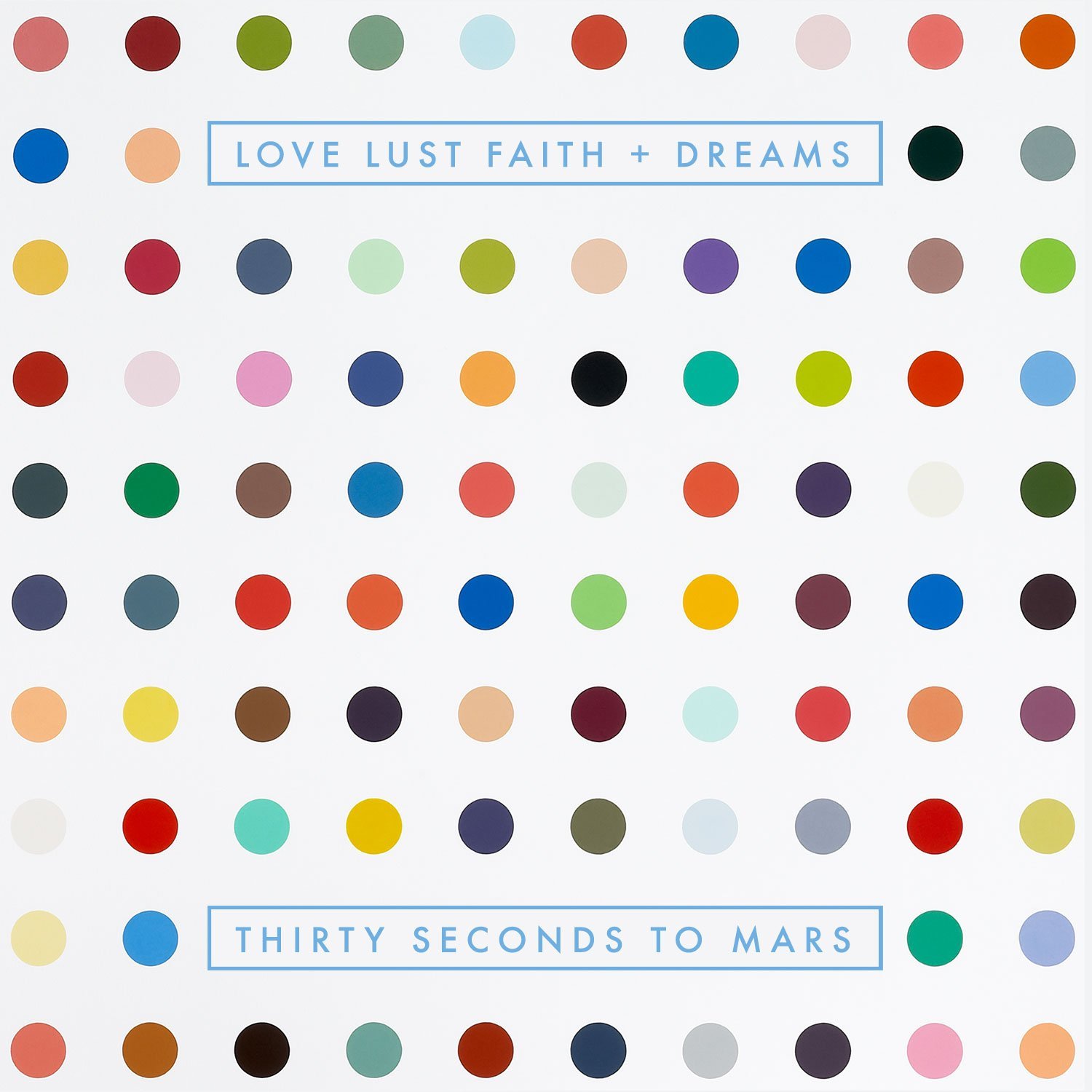 Thirty Seconds To Mars: Love Lust Faith + Dreams (2013) Book Cover