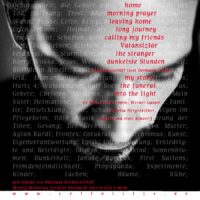 Cellolitis: Prayer Album Backcover by Hieronymus Mink 2015