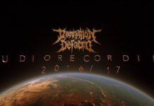 Damnation Defaced: Studio-Video „Invader From Beyond“ (2017)