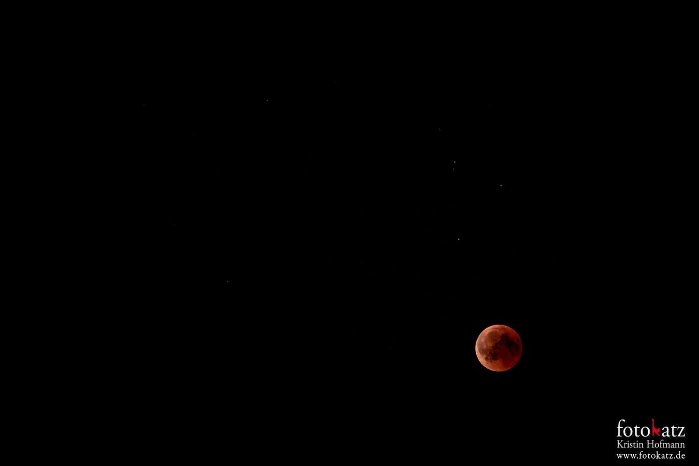 Blutmond über Dresden (Foto: Kristin Hofmann 2018)